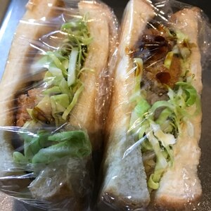 メンチカツdeホットポケットサンド